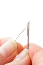 Eye Of A Needle Royalty Free Stock Photo