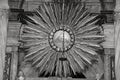 Eye of Providence in the church of the Holy sepulcher in Jerusalem , Israel Royalty Free Stock Photo