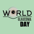 Glaucoma Day illustration design vector