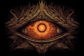 Eye of sauron lord. Generate Ai