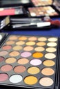 Eye shadow palette Royalty Free Stock Photo