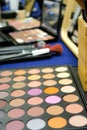 Eye shadow palette Royalty Free Stock Photo