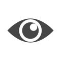 Eye sign icon Royalty Free Stock Photo