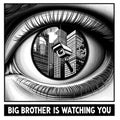 The Eye of Surveillance. Generative ai Royalty Free Stock Photo