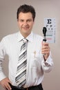 Eye test, eye doctor ophthalmologist