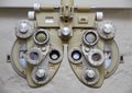 Eye test - Opitician's Equipment