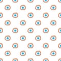 Eye treatment pattern, cartoon style