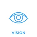 Eye vision icon