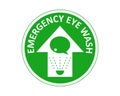 Eye Wash Station Symbol In Vector, Easy To Use And Print Design Templates.