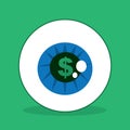 Eyeball Dollar Sign