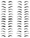 Eyebrows, tattoo design