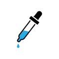 Eyedropper icon design template vector isolated