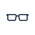 Eyeglass vector icon