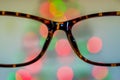 Eyeglasses background