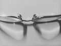 Eyeglasses on backround Royalty Free Stock Photo