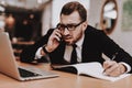 Eyeglasses. Damp Squib. Project. Ideas. Suit Royalty Free Stock Photo