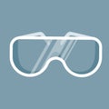 Eyeglasses design vector illustration object medical objects protection body human and equipment protection corona virus