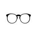 Eyeglasses icon simple