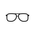 Eyeglasses icon vector illustration template design trendy Royalty Free Stock Photo