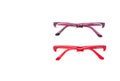 eyeglasses, spectacles or glasses Royalty Free Stock Photo