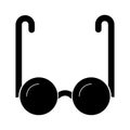 Eyeglasses Vector icon which can easily modify or edit Royalty Free Stock Photo