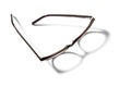 Eyeglasses on white background