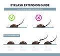 Eyelash extension guide. How to properly apply false eyelash glue. Glue polymerization step by step