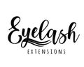 Eyelash extension logo