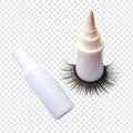 Eyelash Glue isolated on transparent background Royalty Free Stock Photo