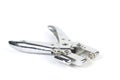 Eyelet plier for punch and eyelets isolated Royalty Free Stock Photo