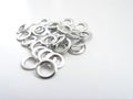 Eyelets in a pile Royalty Free Stock Photo