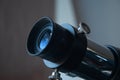 Eyepiece of telescope Royalty Free Stock Photo