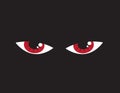 Eyes Angry Red Royalty Free Stock Photo