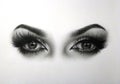 Eyes drawing