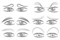 Eyes expressions