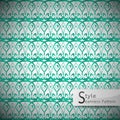 eyes green curved mesh vintage seamless pattern vector illustration