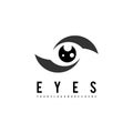 Eyes logo. Logo template for your business