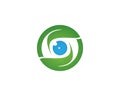 Eyes logos and symbols template app