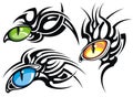 Eyes tattoo design