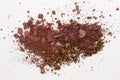 Eyeshadow isolated on a White Background Royalty Free Stock Photo