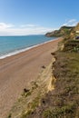 Eype Dorset England uk Jurassic coast south of Bridport and near West Bay