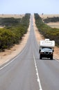 Eyre Highway South Australia Royalty Free Stock Photo