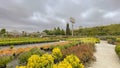 general view from istanbul metropolitan municipality garden market for customers. Royalty Free Stock Photo