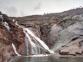 Ezaro waterfall