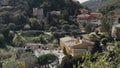 EZE, FRANCE - CIRCA MARCH, 2023: View of Chapelle de la Sainte Croix Eze Village, French Riviera famous place