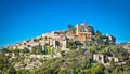 Eze old Village in Alpes-Maritimes France. Royalty Free Stock Photo