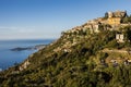 Eze panorama in the morning Royalty Free Stock Photo