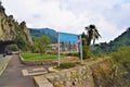 Eze Village welcome sign, South of France