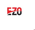 EZO Letter Initial Logo Design Vector Illustration