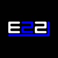 EZZ letter logo creative design with vector graphic, EZZ